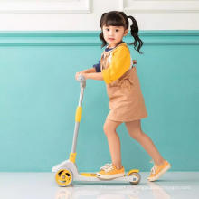 Xiaomi 700Kids crianças scooter trotinette de três rodas brinquedos dobráveis